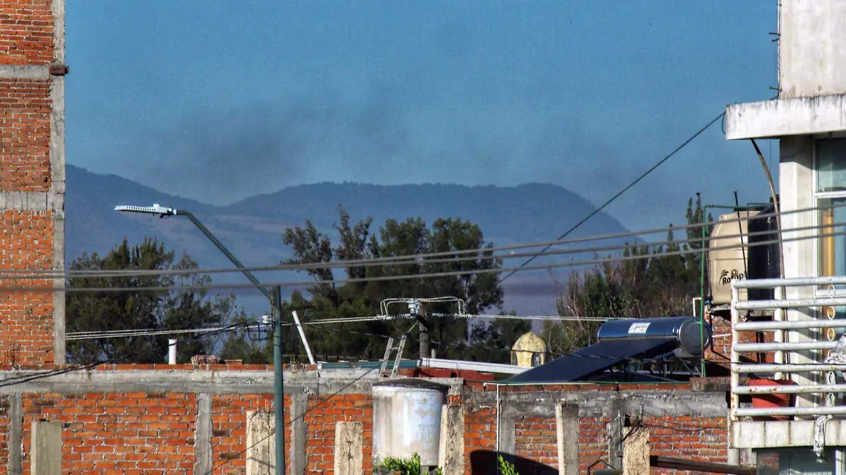 Incendio en Morelia